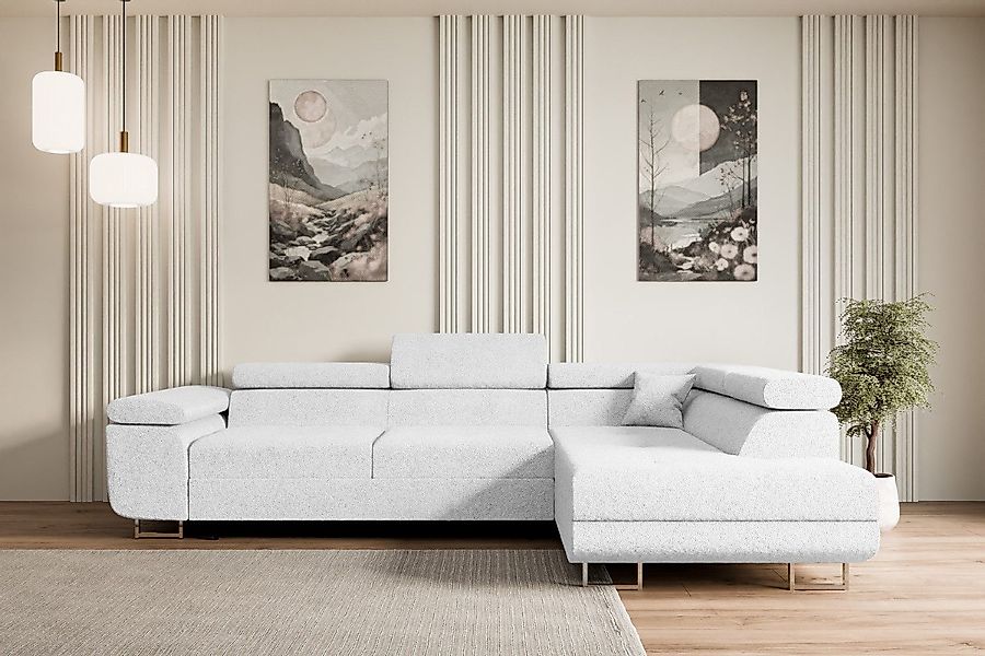 ALTDECOR Ecksofa GUSA-L, Couch mit Schlaffunktion, günstig online kaufen