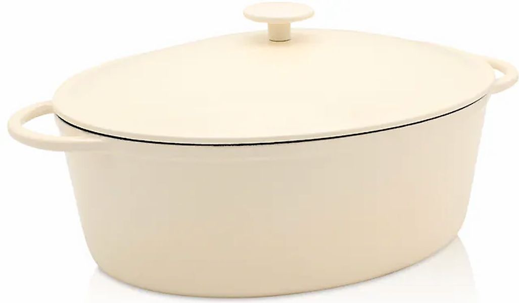 Krüger Bräter »Eisenguss Gansbräter mit Deckel SAVANNA, 34 x 27 x 12,5 cm« günstig online kaufen