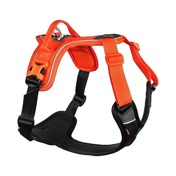 Non-stop dogwear Hunde-Geschirr Hundegeschirr Ramble Harness orange/schwarz günstig online kaufen
