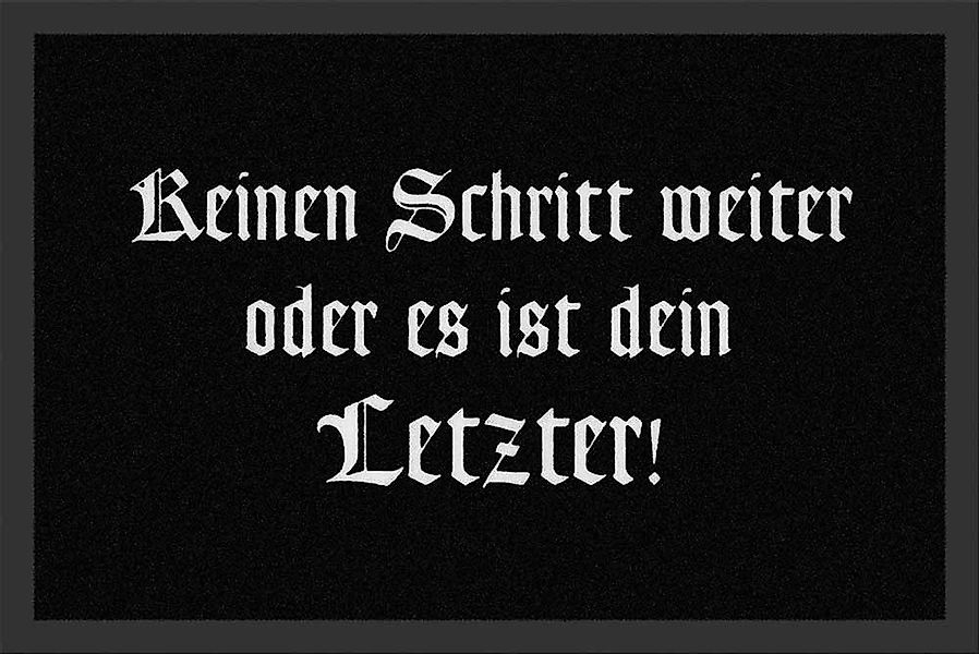 Fußmatte Fußmatte - Keinen Schritt weiter günstig online kaufen
