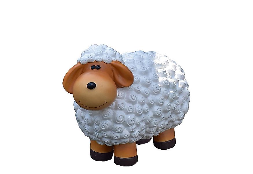 Geschenkestadl Gartenfigur XL Schafe in verschiedenen Farben Gartenfigur günstig online kaufen