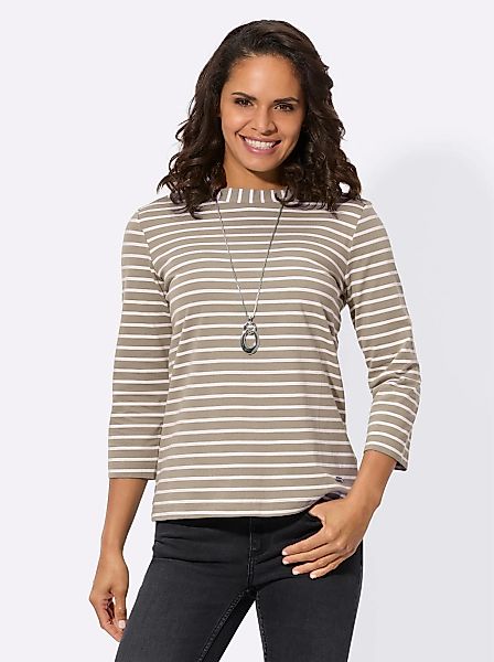 Casual Looks 3/4-Arm-Shirt "Ringelshirt", (1 tlg.) günstig online kaufen