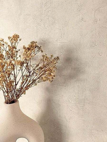 Newroom Vliestapete Milya Cool Beige Tapete Betontapete Beton,Zement,Putz-O günstig online kaufen