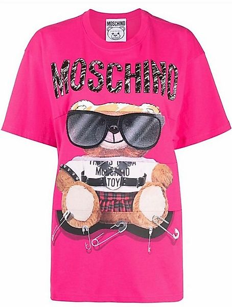 Moschino T-Shirt Couture Teddy Bear Oversize Loose Fit Teddybär Top günstig online kaufen