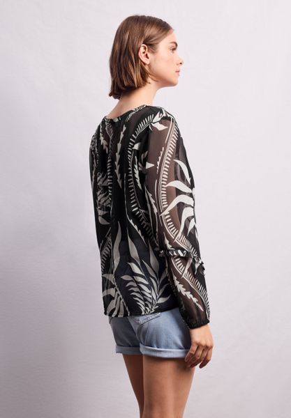 STREET ONE STUDIO Chiffonbluse im lockeren Schnitt günstig online kaufen
