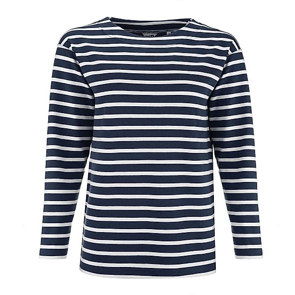modAS Langarmshirt Damen Bretonisches Shirt U-Boot günstig online kaufen