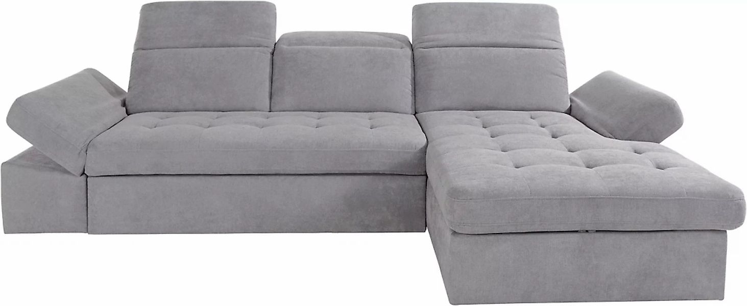 sit&more Ecksofa "Stardust L-Form", wahlweise mit Bettfunktion und Bettkast günstig online kaufen