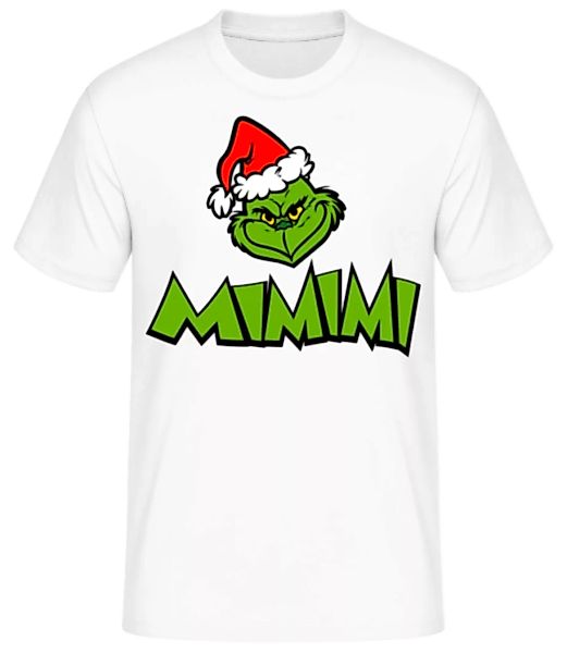 Mimimi Grinch · Männer Basic T-Shirt günstig online kaufen