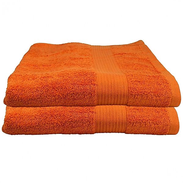 Julie Julsen Duschtücher 2-Duschtücher-Orange-Duschtuch 70 x günstig online kaufen