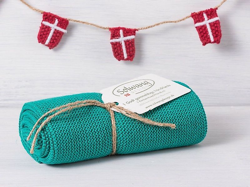 Solwang Geschirrtuch Solwang Küchentuch Dunkel Türkis günstig online kaufen