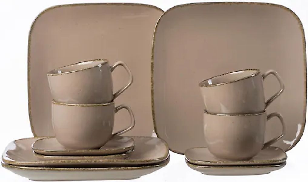 Ritzenhoff & Breker Kaffeeservice »Geschirr-Set, Service CASA« 12 Teile, fü günstig online kaufen