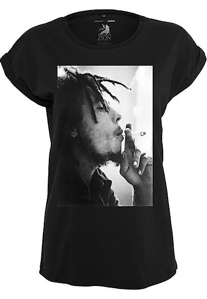 MisterTee T-Shirt MisterTee Damen Ladies Bob Marley Tee (1-tlg) günstig online kaufen