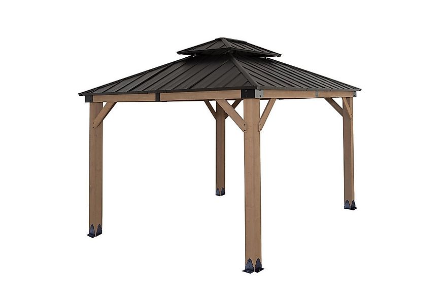 HTI-Living Pavillon Pavillon 308 x 308 cm Jorin, (Stück, 1 Pavillon), Terra günstig online kaufen
