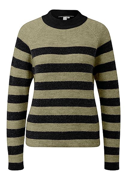 QS Rundhalspullover Pullover (1-tlg) Rundhals, langarm, günstig online kaufen