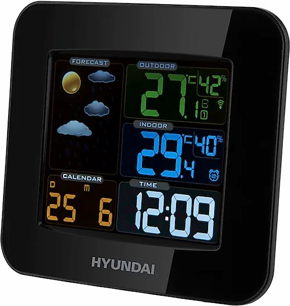 Hyundai Wetterstation »Hyundai WS8446« (mit Außensensor) günstig online kaufen