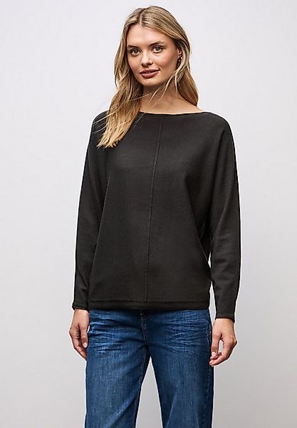 STREET ONE Strickpullover Dolman, mit U-Boot-Ausschnitt günstig online kaufen