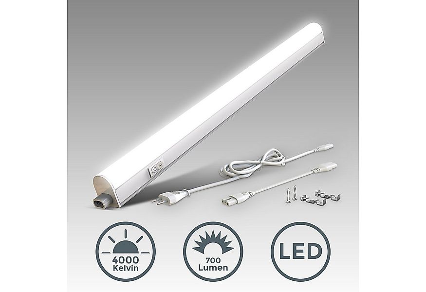 B.K.Licht LED Unterbauleuchte Lichtleiste Küchenlampe Arbeitslicht Werkstat günstig online kaufen