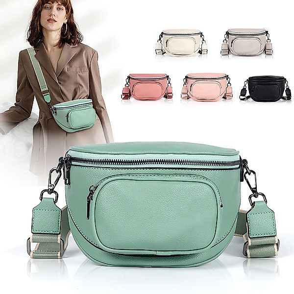 Defe Bauchtasche Damen Bauchtasche,Umhängetasche Damen Klein günstig online kaufen