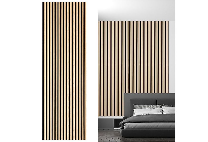 SONIDO 3D Wandpaneel XXL Akustikpaneele mit FSC®-zertifiziertem Eiche Echth günstig online kaufen