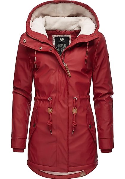 Ragwear Regenmantel "Monadis Rainy Intl.", modischer Regenparka mit kuschli günstig online kaufen