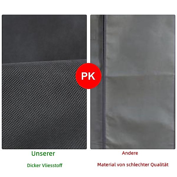 Clanmacy Sitzsack 10St. Kleidersack Kleiderhülle Schutzhülle günstig online kaufen