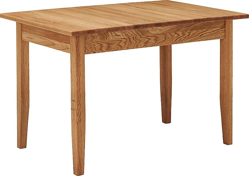 massivline&more Esstisch Königsee, mit Auszug (120-160 günstig online kaufen