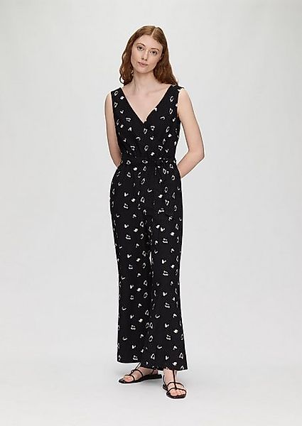 QS Overall Ärmelloser Jumpsuit mit Eingrifftaschen günstig online kaufen