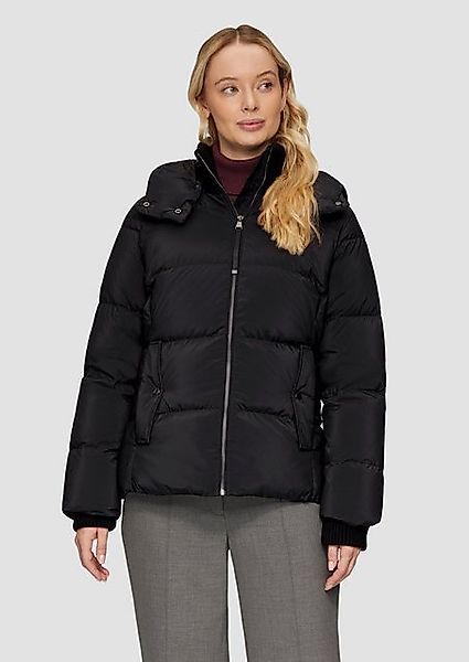 s.Oliver BLACK LABEL Funktionsjacke Daunenjacke mit abnehmbarer Kapuze günstig online kaufen