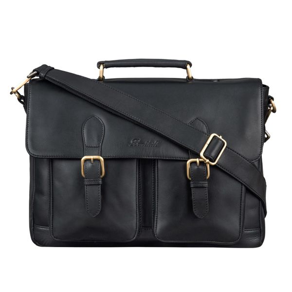 Benthill Aktentasche Echt Leder Laptoptasche Notebooktasche günstig online kaufen