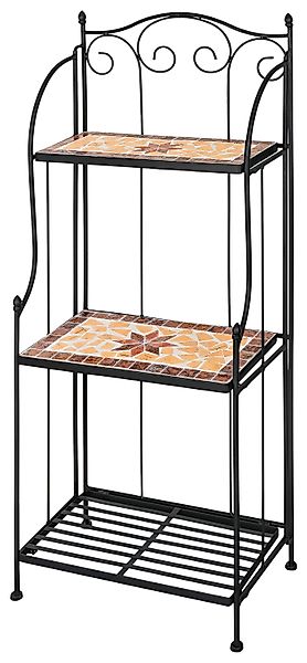 Kamelio Pflanzentreppe Mosaikregal Metall Mosaik Gartenregal günstig online kaufen