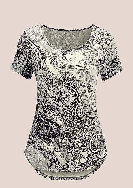 MADELEINE Kurzarmshirt "Shirt Sommerliches Shirt mit Alloverprint" günstig online kaufen