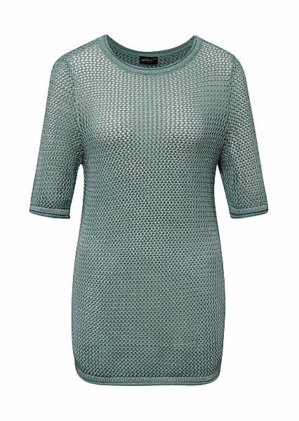 GOLDNER Strickpullover "Leicht schimmernder Strickpullover mit aufwendigem günstig online kaufen