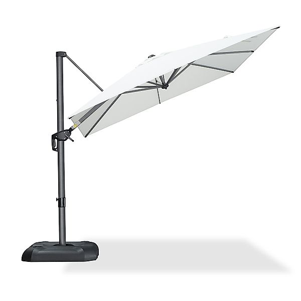 PURPLE LEAF Sonnenschirm Quadratischer Terrassenschirm, Alu günstig online kaufen