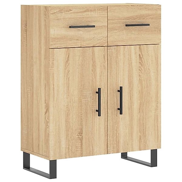 vidaXL Sideboard Sonoma-Eiche 69,5x34x90 cm Holzwerkstoff 828007 günstig online kaufen