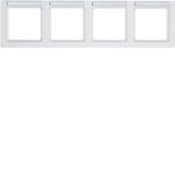 Berker Rahmen 4f. waager. B.feld Q.3, pw. samt 10246099 - 10246099 günstig online kaufen