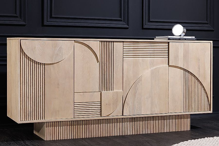riess-ambiente Sideboard ART DECO 170cm weiß gekälkt (Einzelartikel, 1 St), günstig online kaufen