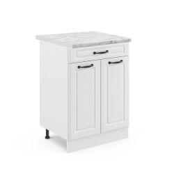 Vicco Unterschrank R-Line, Weiß Landhaus/Weiß, 60 günstig online kaufen