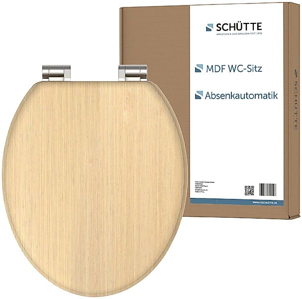 Schütte WC-Sitz NATURAL WOOD, Toilettendeckel, mit günstig online kaufen