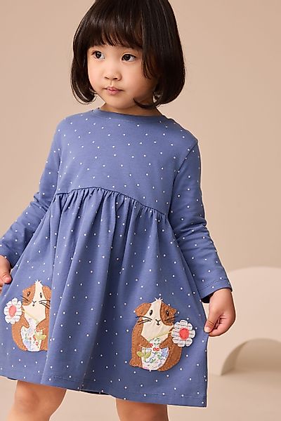 Next Blusenkleid Verziertes Kleid mit langen günstig online kaufen