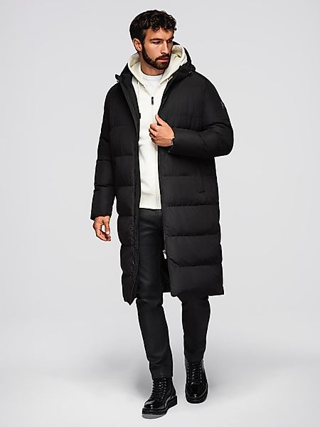 OMBRE Wintermantel Klassische lange Herrenjacke mit günstig online kaufen