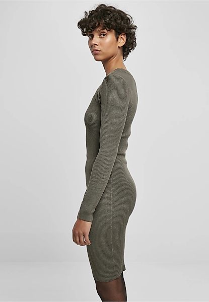 URBAN CLASSICS Shirtkleid "Urban Classics Damen Ladies Cut Out Dress" 1 Stk günstig online kaufen