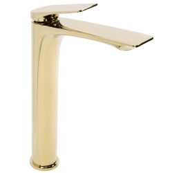 wohnwerk.idee Badarmatur Waschbeckenarmatur Wasserhahn Gold Einhebelmischer günstig online kaufen