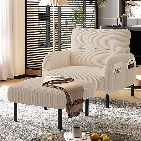 HAUSS SPOLE Schlafsofa Chaiselongue mit Fußbank günstig online kaufen