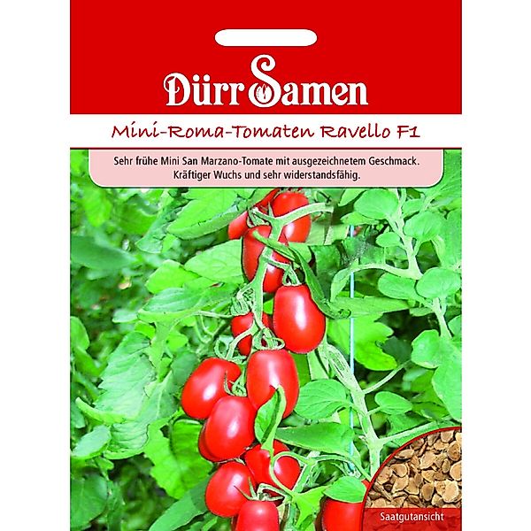 Dürr Samen Roma-Tomaten Ravello F1 Saatgut günstig online kaufen