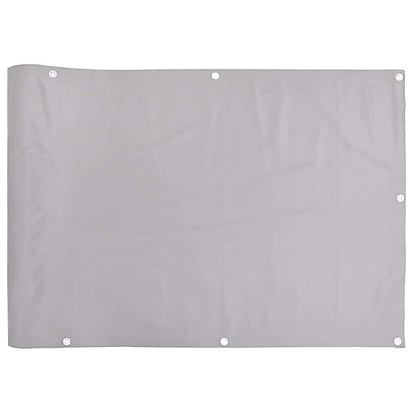 vidaXL Gartenzaun Balkon-Sichtschutz Grau 300x75 cm günstig online kaufen