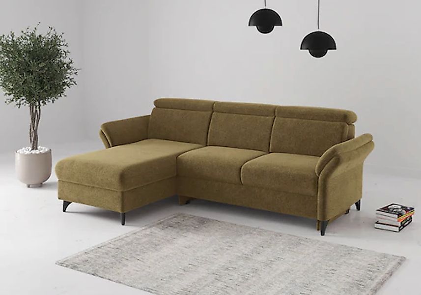 sit&more Ecksofa »Glendale« inkl. Kopfteilverstellung,wahlweise mit Vorzieh günstig online kaufen