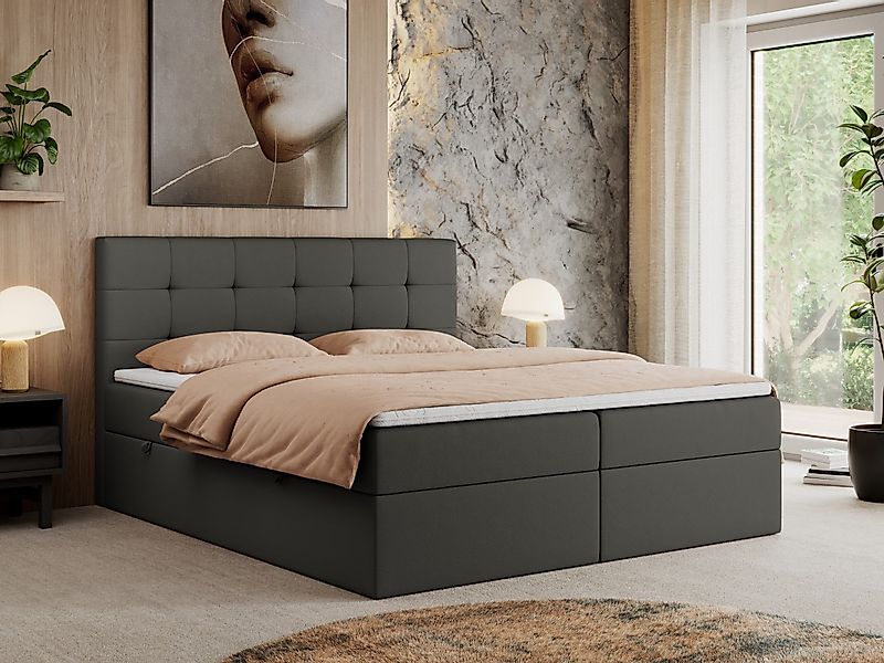 MKS MÖBEL Boxspringbett CENTOS (Set, Packung, günstig online kaufen