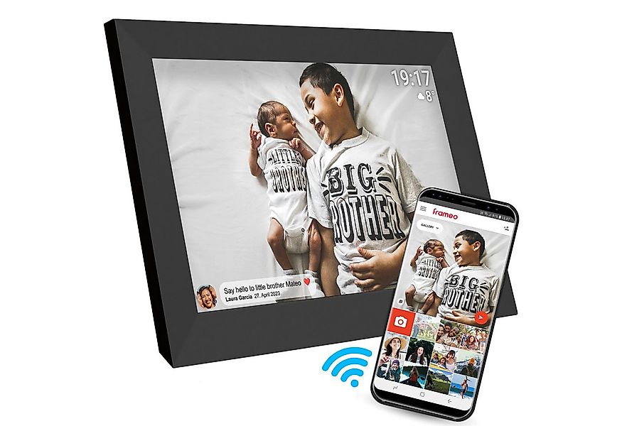 Denver PFF-1026B Digitaler Bilderrahmen (25.7 cm/10.1 ", 16 GB) günstig online kaufen