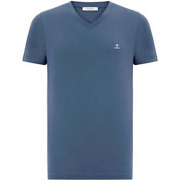 Antioch  T-Shirts & Poloshirts Benard V-Neck Regular Fit Basic T-Shirt günstig online kaufen