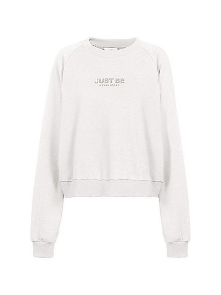 Herrlicher Sweatshirt Coretta Sweat Burned Out Flockprint „Just be Herrlich günstig online kaufen